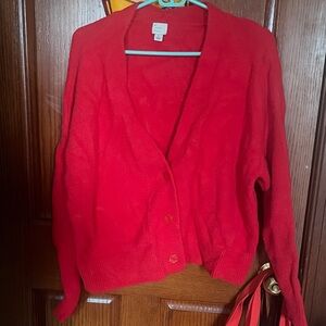 Red Cardigan